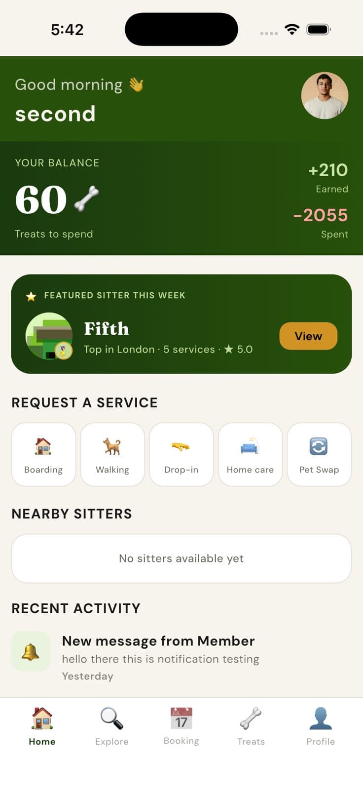 PawXchange dashboard