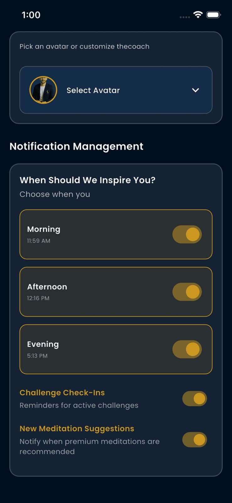 Solaard mood tracking